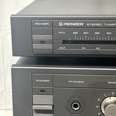 Pioneer DC-101Z Stereo Cassette Tape Deck/Amplifier & TX101ZL Tuner