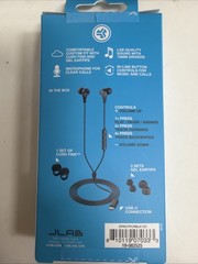 JLab Audio JBUDS PRO USB-C Wired Earbuds, Black EPROTPCRBLK123