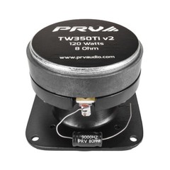 2x PRV Audio TW350Ti Bullet 3” Pro Super Tweeter 8 Ohm Titanium Car Audio 240W