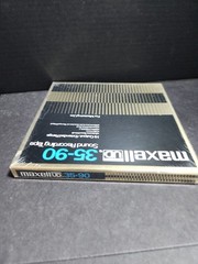 Maxell UD 35-90 Sealed Reel-to-Reel Tape 7″ Reel Japan