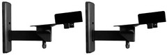 Pair Wall Mount Swivel Brackets For Klipsch R-15M Bookshelf Speakers