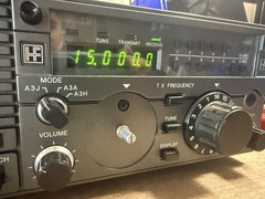 Icom IC-M700 HF Marine SSB Transceiver w Mic VTG Tested Made in Japan Works