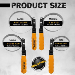 ELEAD 9-Piece Ultimate Oil Filter Wrench Set – Professional Oil Filter Removal