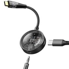 USB C to 3.5mm Audio Adapter with Charging, 2-in-1 PD Fast Charging
