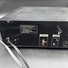 SONY CDP-C445 CD Player 5-Disc Carousel Changer No Remote, Tested & Working