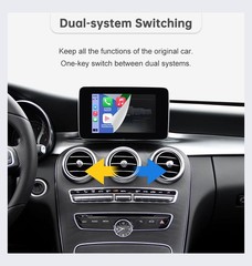 Roadtop Wireless CarPlay Retrofit Kit For Benz W205 C-Class GLC NTG5.0 Module