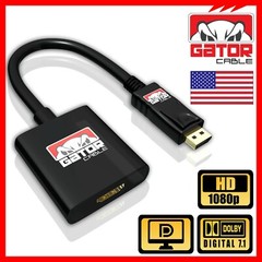 Display Port DP Male to HDMI Female Adapter Converter Dongle Cable PC Monitor