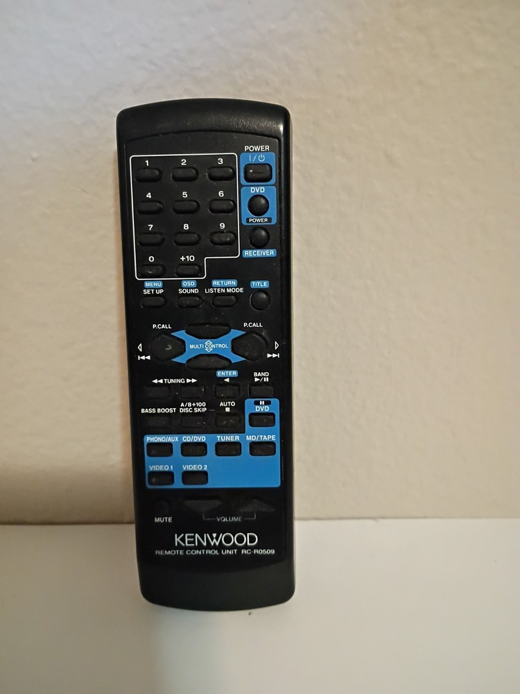 Kenwood RC-R0509 Remote Control Oem Tested Working