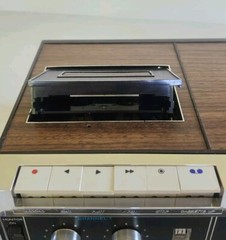 Vintage RCA YZD 560W Walnut Finish CASSETTE DECK RECORDER & Cord 2 Channel