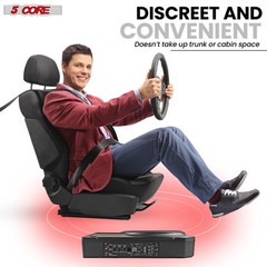 5Core 10″ 800 Watt Slim Under-Seat Powered Car/Truck Subwoofer Sub+Amp Kit