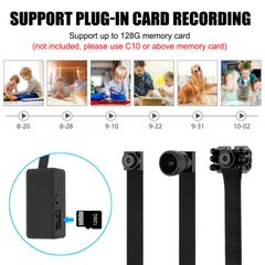 Mini Wireless Screw Camera Wifi IP Home Security HD 1080P Night Vision Video Cam