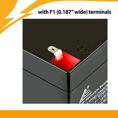12V 5AH Battery for Razor E100 E125 E150 E175 Scooter – 4 Pack