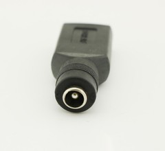 10 USB 2.0 A Female To 5.5mm x 2.1mm Female 5V DC Power Supply Adapter Connector