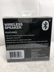 Wireless Speaker 600 mAh Up To 2 Hours Playback Bluetooth Version 5.0 3W Dual Dr