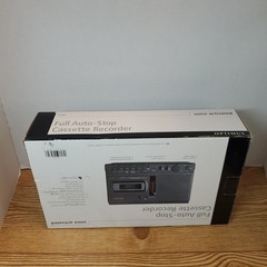 Optimus RadioShack Cassette Recorder w/ VOX Voice Activation CTR-117 New Sealed