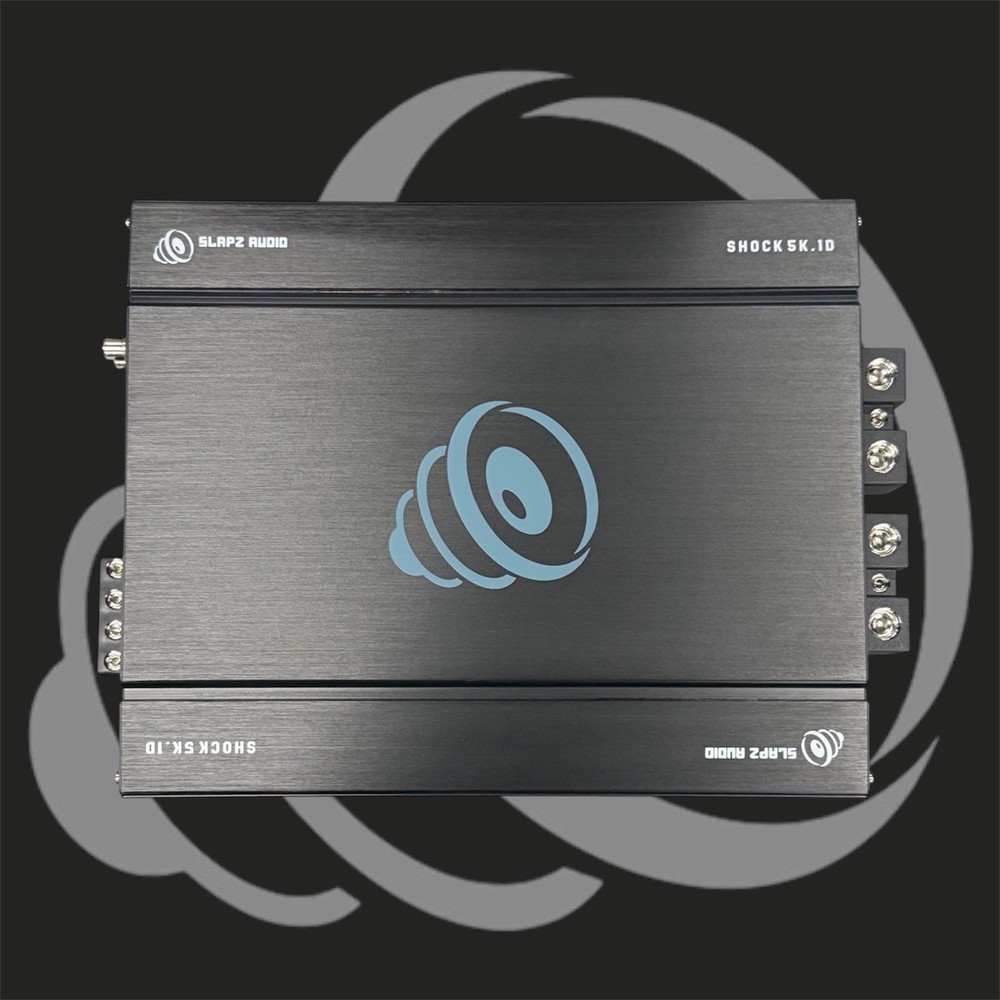 SLAPZ CAR AUDIO Shock 5k V2 5000 Watt Mono Block amplifier 1 Ohm Car Amplifier