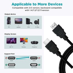 HDMI 4K ver 1.4 Cable SHIP FROM USA HDTV ULTRA HD UHD satellite CABLE tv 1.5M