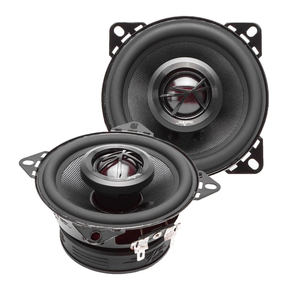 NEW SKAR AUDIO TX4 120 WATT ELITE 4-INCH 2-WAY COAXIAL CAR SPEAKERS (PAIR)