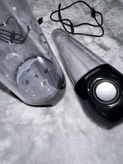 Art + Sound Dancing Water Bluetooth Wireless Speakers LED Light Show New Box