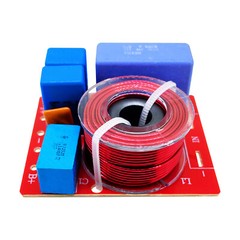 2pcs 4~8Ω 80W 2-Way Audio Crossover Filters HiFi Speaker Frequency Divider Kit