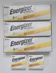 Energizer Industrial AA Alkaline Batt. 1.5V EN91, 24 Pack x(3) Plus (2)4pk 80ct