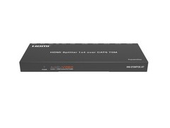 A-NeuVideo ANI-0104POE-XT 1×4 HDMI POE 1080/4K30 Extender Splitter/IR with 4x Rx