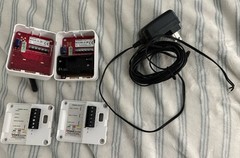 (Lot Of 2)Card Access Control4 WCS10-R-ZP & WCS10A-2-ZP Wireless Contact Relay