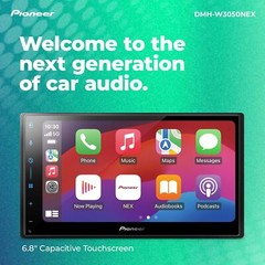 Pioneer DMH-W3050NEX 6.8″ Car Stereo Receiver w/ Apple CarPlay & Android Auto