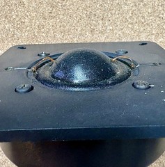 Pair of Infinity 1.5 in 8 Ohm Midrange Dome Drivers Speaker Parts Universal