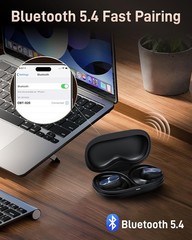 Voistek Wireless Open Ear Headphone Bluetooth 3D Sound Ear Hook TWS Earbuds