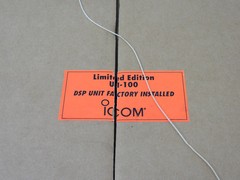 Icom IC-775DSP Ham Radio HF DSP Transceiver + Boxes (excellent condition)