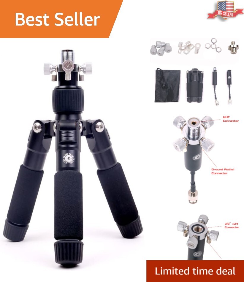 Durable UHF Antenna Mast Tripod – Lightweight, Portable, and User-Friendly