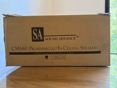 Sound Advance CM660 6.5″ Prommericial In-Ceiling Audio Speakers (Pair) 40072