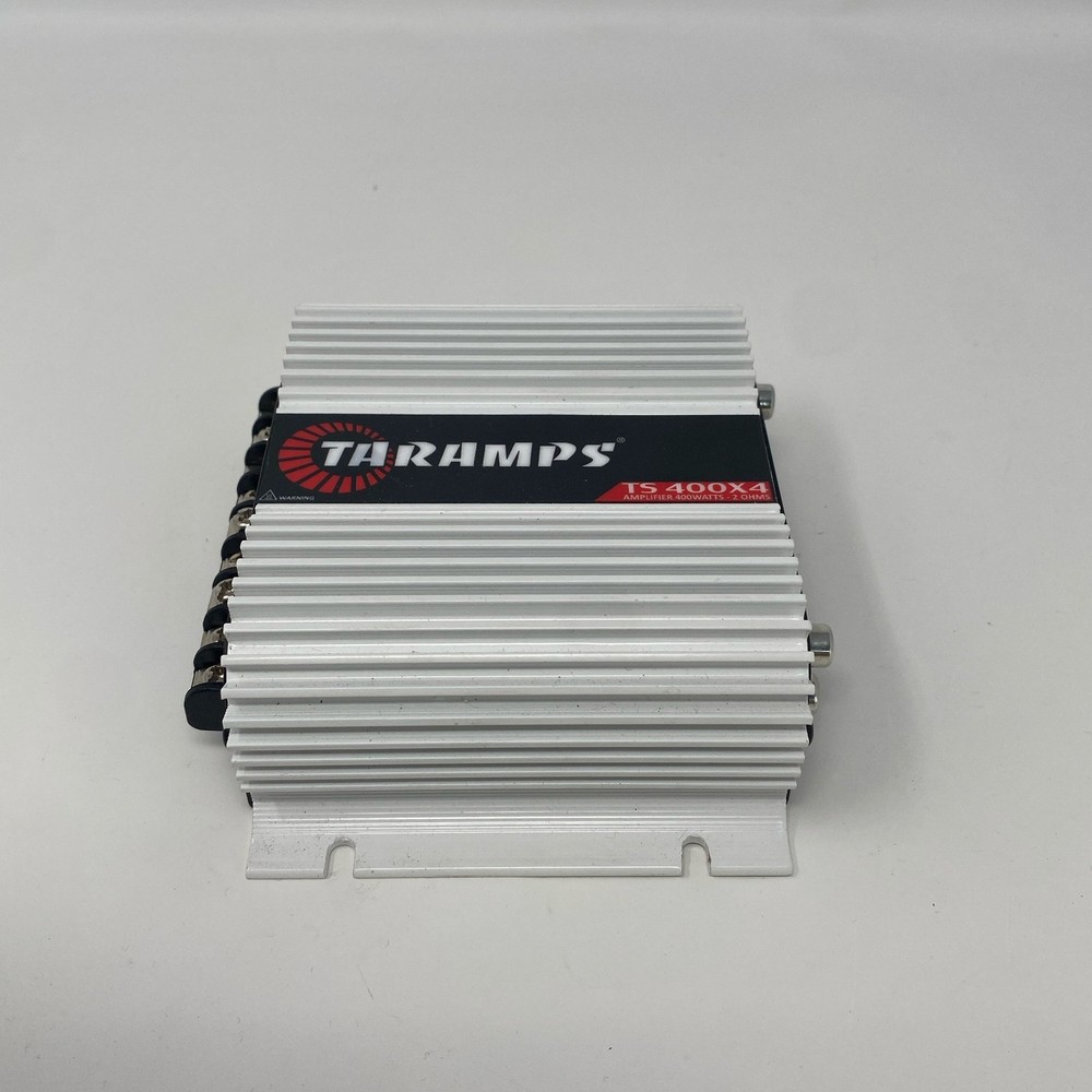 Taramps TS 400×4 V2 4-Channel Car Amp 400W RMS Silver/Black Small