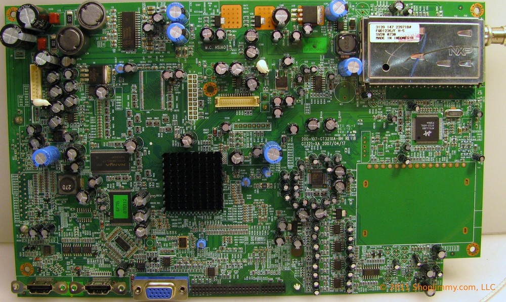 Polaroid 899-KR2-GF3217XA2H Main Board for TLX-03210B