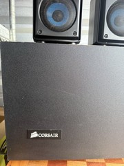 Corsair Gaming Series SP2500 2.1 Black Speaker Set Used