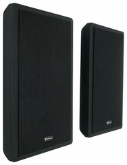 2 Rockville RockSlim Black Home Theater 5.25″ 240w Easy Wall Mount Slim Speakers
