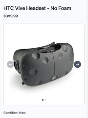 HTC Vive Virtual Reality Headset (99HAHZ024-00)