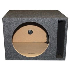 QPOWER SINGLE 12″ 12 INCH BASS VENTED SLOT-PORTED EMPTY SUBWOOFER BOX QSBASS12