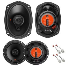 JBL Stage2 Door Speakers Kit 420W Front & 240W Rear for 2002-2008 Dodge RAM 1500