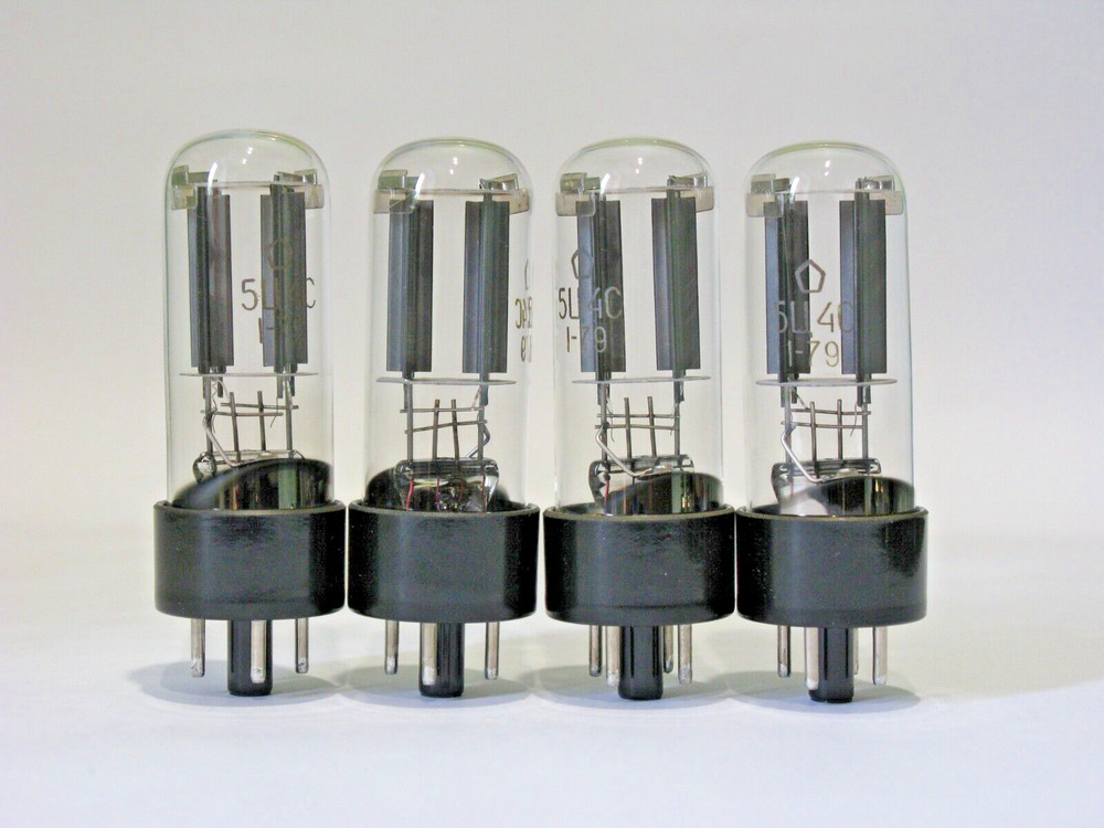 US Stock! 4x 5C4S / 5U4C / 5Z4 / 5Z4G 1970s NEW Rectifier kenotron tubes