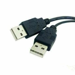 Dual USB 2.0 A Male to USB 2.0 Female A Extra Power Data Y Cable USB Cable