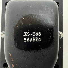 RK-635 839524 Power Transformer Pri 120V Sec 1 6.3 VCT 2A Sec 2 590 VCT 50 Ma