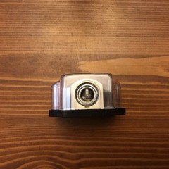 2 Way Zinc Alloy Power Distribution Block For Audio 0/2/4 In 4/8 Guage