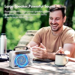 Am/fm/sw1-2 Radio Shortwave Transistor Radio Ac or Battery Operated with Best Re