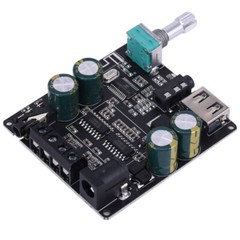 HiFi Bluetooth 5.0 Power Digital Amplifier Board 100W*2 Mini Stereo Audio Amp