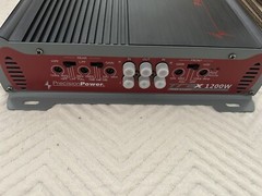 Precision Power amplifier 1200W 4 channel 2-ohm stable open box Track 4 12000
