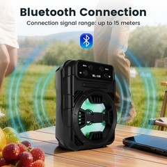 Bluetooth Speaker radios Portable am fm Speakers Bluetooth Wireless Portable….