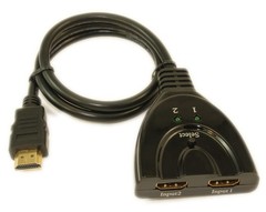 2 IN/1 OUT HDMI Switch AUTO-SELECT Pigtail Style 4K@60Hz/4:4:4/HDCP2.2