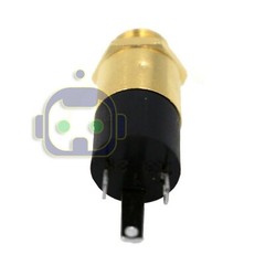 5 Pack HQ Gold Plated 3.5mm Stereo Female Audio Jack Connector Panel Mount